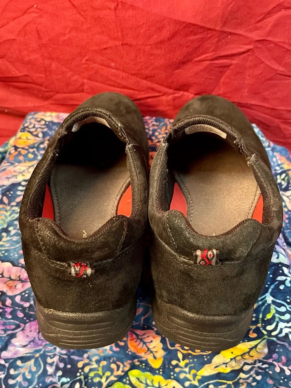 Eddie Bauer Rodgers Black Suede Slip On Loafer Men’s size 11.5
